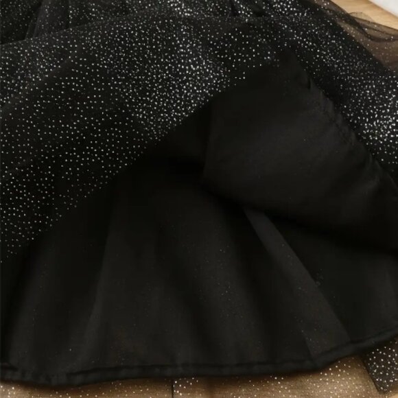 Boutique Christmas Snowman Girls Long Sleeve Tutu Dress - Picture 4 of 6